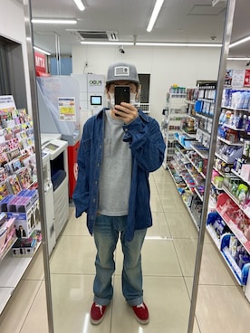 「ELEMENT（エレメント）のアイテム（帽子）」を使った、hiroさん（メンズ・165cm）の春コーディネート