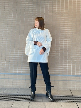 「#instagood」｜柚葉さん（レディース・166cm）の冬コーディネート