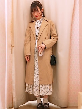 「Lattice（Lattice）のアイテム」を使った、amiさん（レディース・164cm）の冬コーディネート