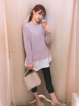 amiさん（レディース・164cm）の春コーディネート