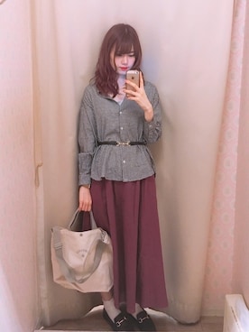 amiさん（レディース・164cm）の春コーディネート