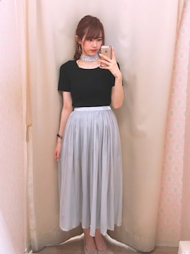 「アースミュージック＆エコロジー」｜amiさん（レディース・164cm）の春コーディネート
