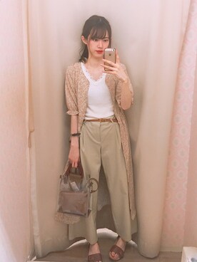 amiさん（レディース・164cm）の春コーディネート