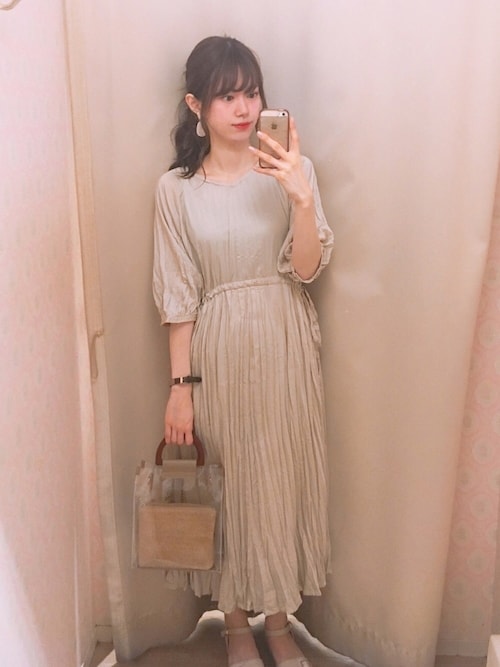 Ami Earth Music Ecology Earth Music Ecologyのワンピースを使ったコーディネート Wear
