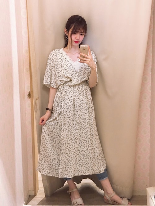 Ami Earth Music Ecology Earth Music Ecology アース ミュージック エコロジー のワンピースを使ったコーディネート Wear Ami Earth Music Ecology Earth Music Ecology アース ミュージック エコロジー のワンピースを使ったコーディネート Wear