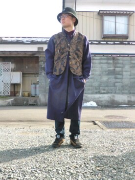 たきをさん（メンズ・170cm）の冬コーディネート