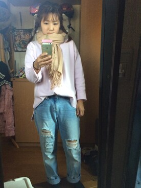 ByuOkieAさん（レディース・155cm）の冬コーディネート