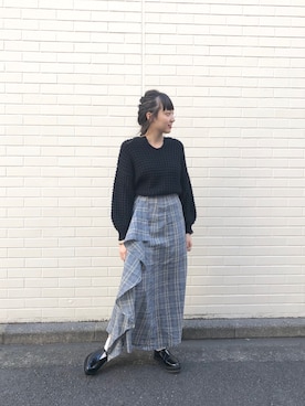 yuka tanakaさん（レディース・160cm）の秋コーディネート