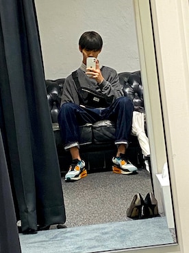 「H&M（エイチ・アンド・エム）のアイテム（バッグ）」を使った、しょうさん（メンズ・184cm）の春コーディネート