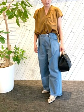 kimさん（レディース・158cm）の春コーディネート