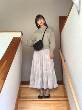 yunaさん（レディース・163cm）の春コーディネート