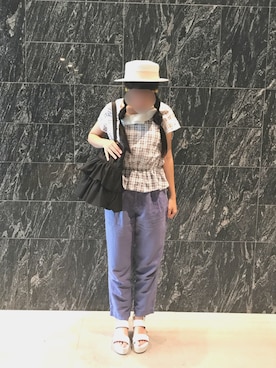 イトさん（レディース・158cm）の夏コーディネート