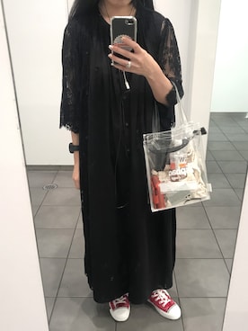 「Another Edition（アナザーエディション）のアイテム（ワンピース/ドレス）」を使った、yuさん（レディース・152cm）の夏コーディネート