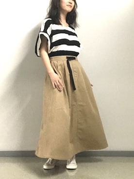 「rps（アールピーエス）のアイテム（スニーカー）」を使った、ai_rpsさん（レディース・154cm）の春コーディネート