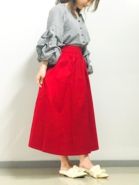 「rps（アールピーエス）のアイテム（スリッポン）」を使った、ai_rpsさん（レディース・154cm）の春コーディネート