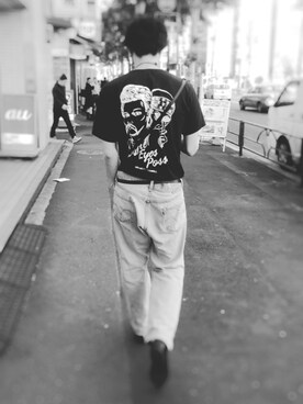 「blackweirdos」｜peyさん（メンズ・182cm）の春コーディネート