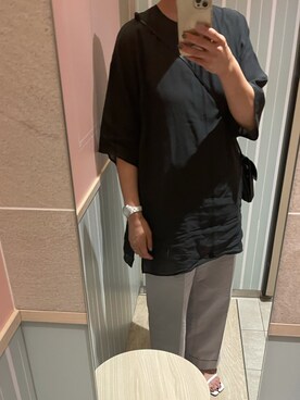 todayful Sheer Over Blouse