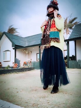 神崎米子さんのコーディネート