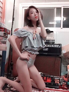 神崎米子さんのコーディネート