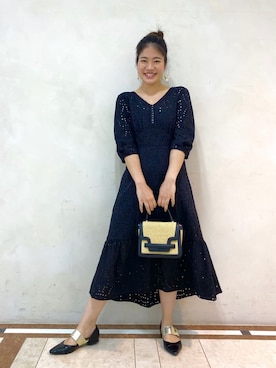 「アイテム（イヤリング）」を使った、ぴーさん。さん（レディース・161cm・20代）の夏コーディネート