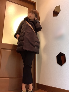 francoiseさん（レディース・158cm）の冬コーディネート