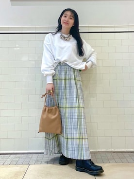 「leglazik」｜ウエダ シホさん（レディース・157cm）の春コーディネート