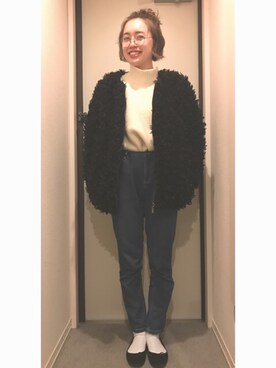 「mcmc」｜shokoさん（レディース・166cm）の冬コーディネート