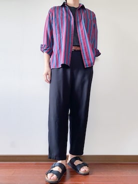 nomiさん（メンズ・174cm）の夏コーディネート