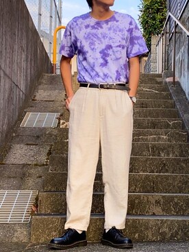「オリジナル」｜「アイテム（その他）」を使った、nomiさん（メンズ・174cm）の秋コーディネート