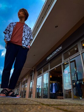 t28さん（メンズ・175cm）の夏コーディネート