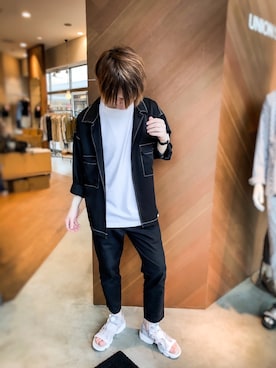 t28さん（メンズ・175cm）の夏コーディネート