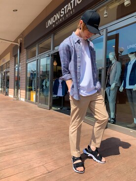 t28さん（メンズ・175cm）の夏コーディネート