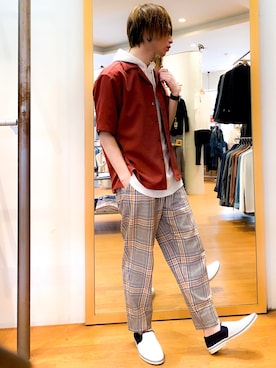 t28さん（メンズ・175cm）の夏コーディネート