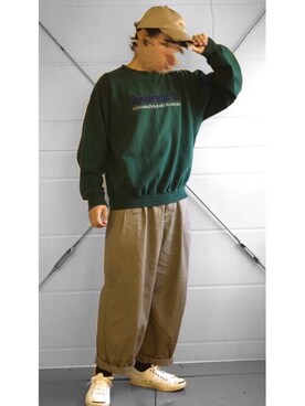 「オシャレパッソ」｜緑茶さん（メンズ・173cm）の秋コーディネート