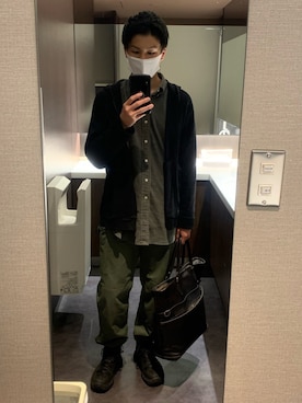 「HUGO（ヒューゴ）のアイテム」を使った、YG   さん（メンズ・174cm）の秋コーディネート
