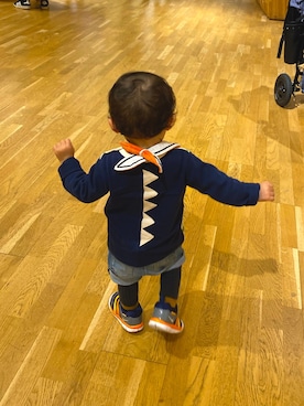 ぽんさん(キッズ・80cm)の冬コーディネート