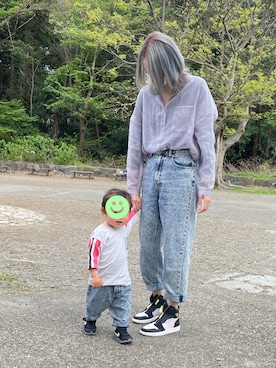 「RADCHAP（ラッドチャップ）のアイテム」を使った、ぽんさん（レディース・167cm）の春コーディネート