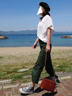 Yamacoさん（レディース・158cm）の春コーディネート