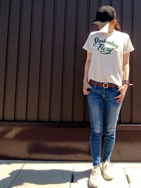 Yamacoさん（レディース・158cm）の夏コーディネート