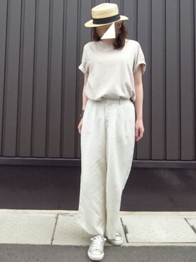 Yamacoさん（レディース・158cm）の夏コーディネート