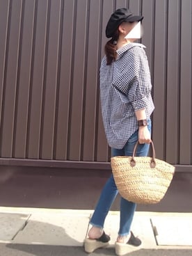 Yamacoさん（レディース・158cm）の夏コーディネート