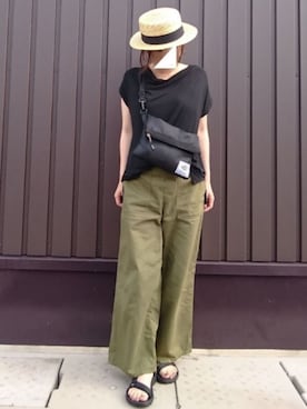 Yamacoさん（レディース・158cm）の夏コーディネート