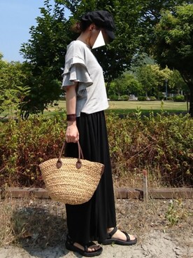 Yamacoさん(レディース・158cm)の夏コーディネート