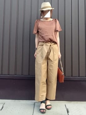 Yamacoさん（レディース・158cm）の夏コーディネート