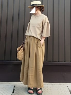 Yamacoさん（レディース・158cm）の夏コーディネート