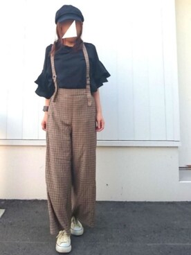 Yamacoさん（レディース・158cm）の夏コーディネート