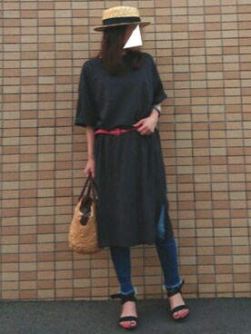 Yamacoさん（レディース・158cm）の夏コーディネート