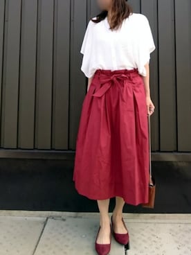 Yamacoさん（レディース・158cm）の夏コーディネート