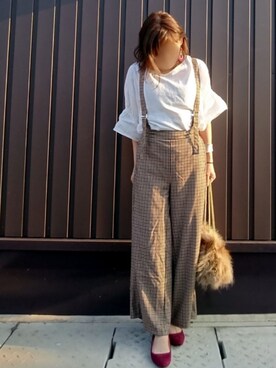 Yamacoさん（レディース・158cm）の秋コーディネート