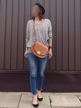 Yamacoさん（レディース・158cm）の秋コーディネート